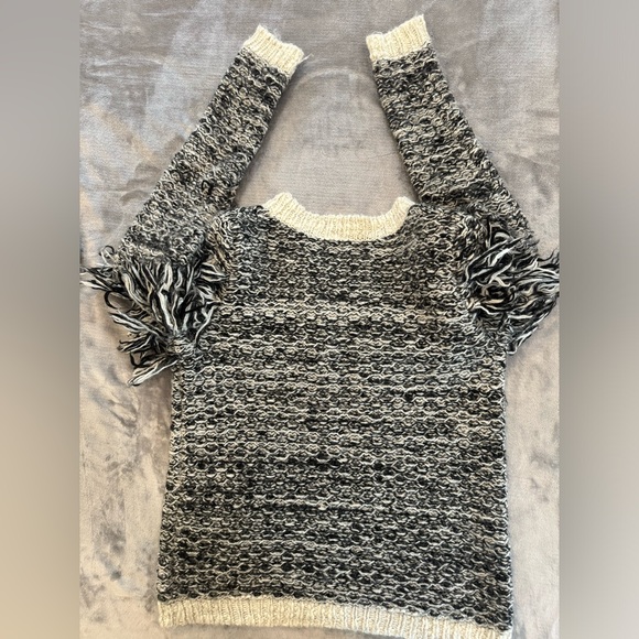 Banana Republic shabby layers fringe sweater - Picture 5 of 6